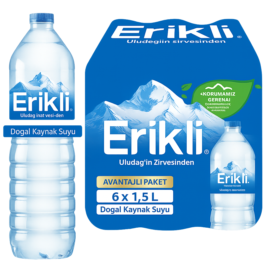 ERİKLİ 1,50 LT 12 Lİ
